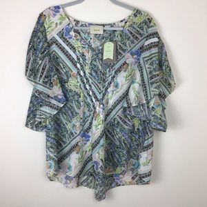 Anthropologie Maeve Blouse S14
